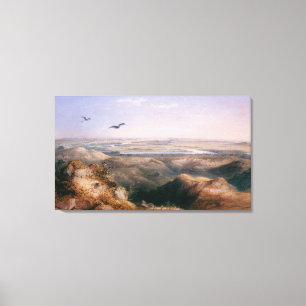 Junction of the Yellowstone and Missouri by Bodmer Canvas Print