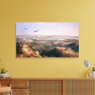 Junction of the Yellowstone and Missouri by Bodmer Canvas Print