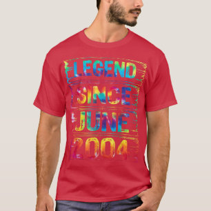 June 18 Years Old Since 2004 18th Birthday Gifts T T-Shirt