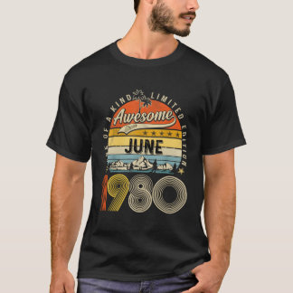 June 1980 43Rd 43 T-Shirt