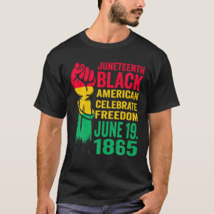 June 19 Junenth 1865 Celebration Free-Ish Pride Fr T-Shirt