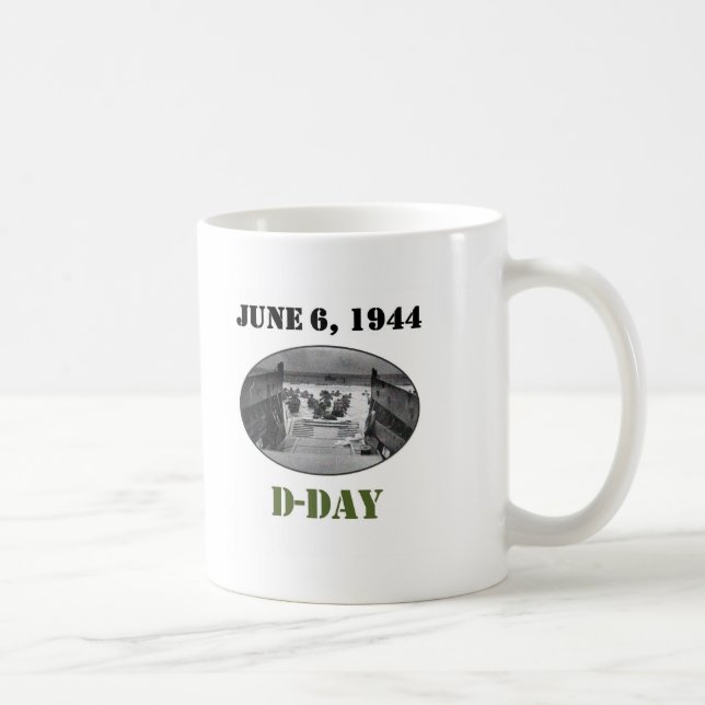 June 6, 1944: D-Day Coffee Mug (Right)
