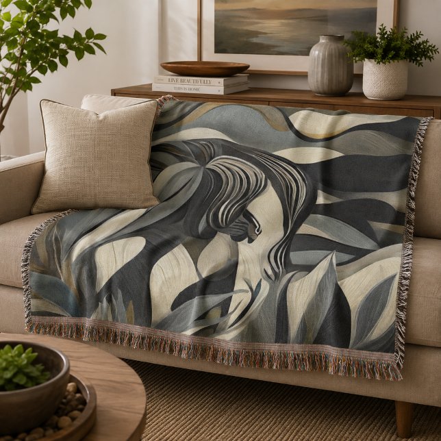 June Air Throw Blanket (June Air Throw Blanket
)