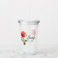 June Birth Month Flower Rose Personalised