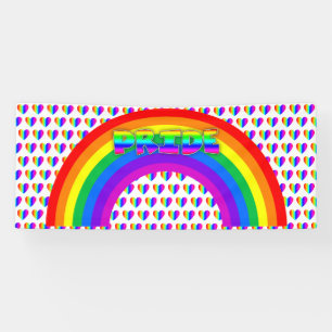 June is LGBT Pride Month Button Banner