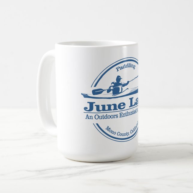 June Lake (SK) Coffee Mug (Front Left)
