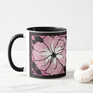 June Rose Art Nouveau Mug