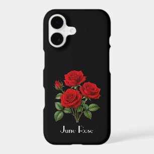 June Rose Flowers Phone Case