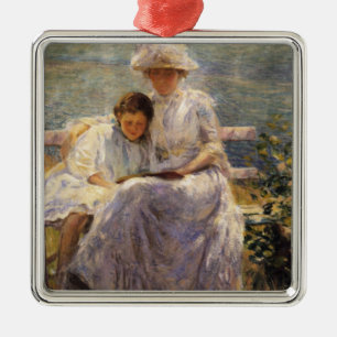 June Sunlight (by Joseph DeCamp) Metal Tree Decoration