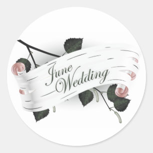 June Wedding Seal : leaves of the season :