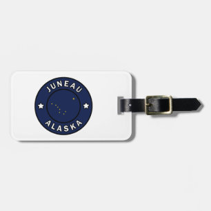 Juneau Alaska Luggage Tag