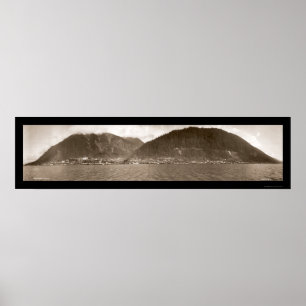 Juneau Alaska Photo 1913 Poster