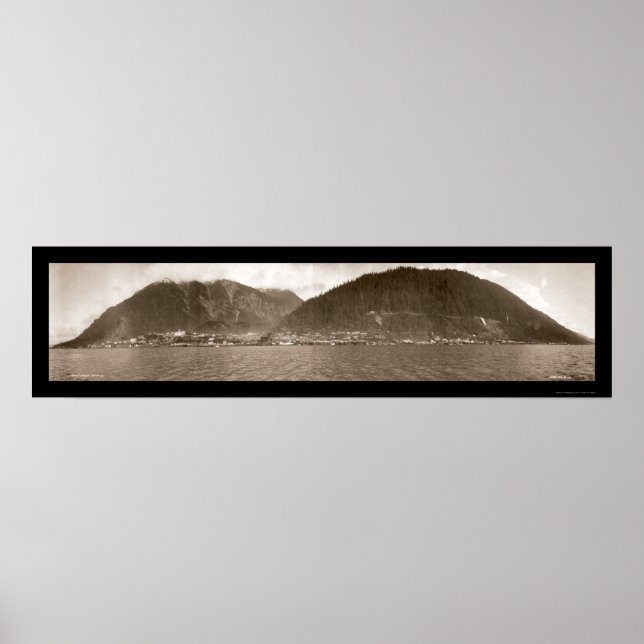 Juneau Alaska Photo 1913 Poster (Front)