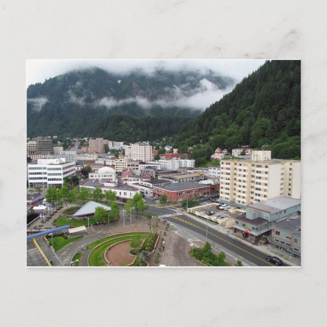 Juneau Alaska Postcard (Front)