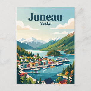 Juneau Alaska Postcard