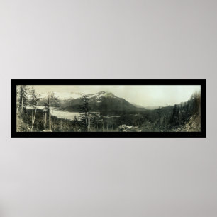 Juneau Alaska Region Photo 1908 Poster