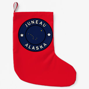 Juneau Alaska Small Christmas Stocking
