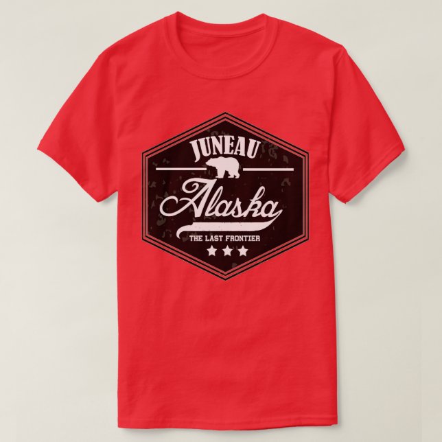 Juneau Alaska T-Shirt (Design Front)