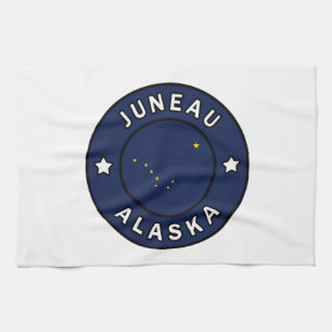 Juneau Alaska Tea Towel