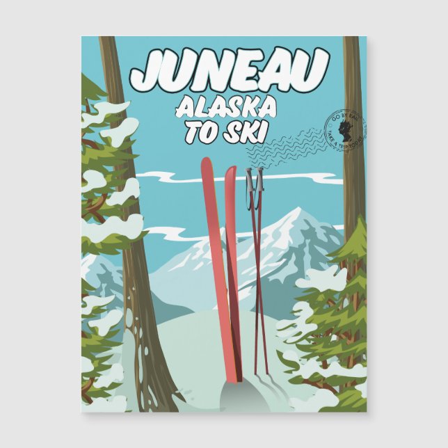 Juneau Alaska To Ski (Front)