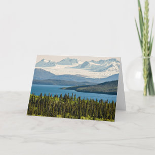 Juneau Icefield from Atlin Lake (Blank Inside) Card