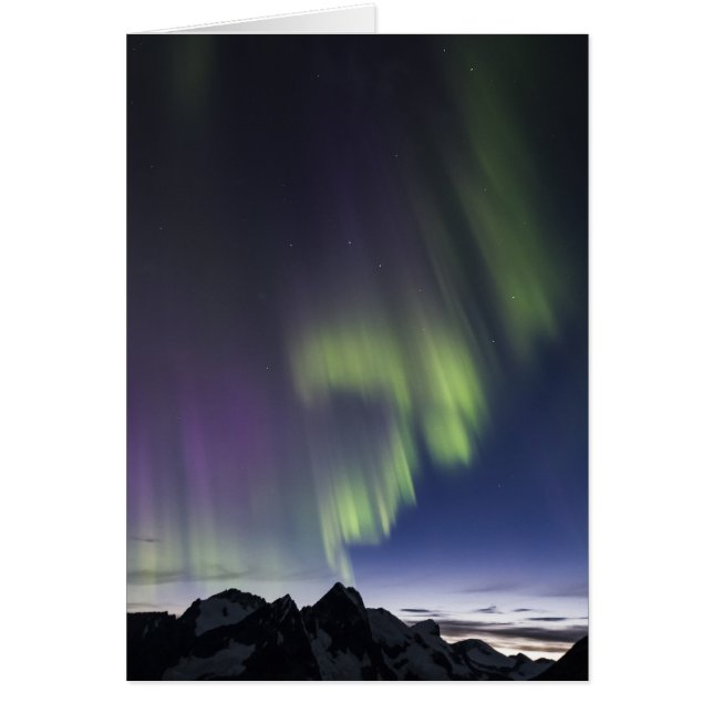 Juneau Icefield Northern Lights (Blank Inside) (Front)
