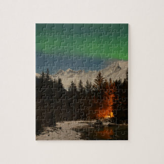 Juneau's Northern Lights Jigsaw Puzzle