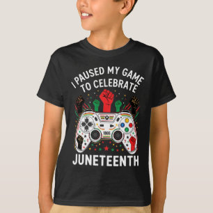 Junenteeth Shirt For Boys Mens Kids Gaming Junetee
