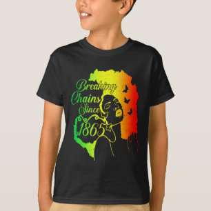 junenth 1865 breaking chains heritage history c T-Shirt