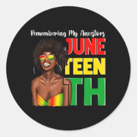 Junenth Black Remembering My Ancestors African