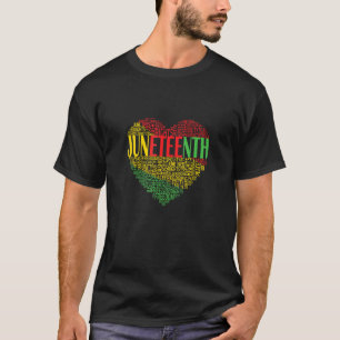 Junenth Is The Real Independence Day 1865 Freedom T-Shirt
