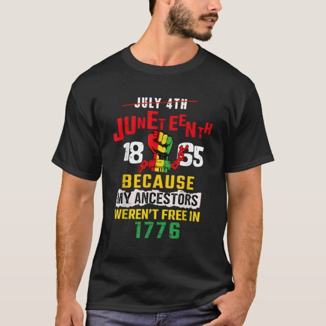 Junenth Junenth African American T-Shirt (Front)