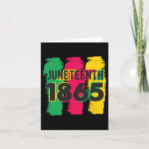 Juneteenth 1865 1 card