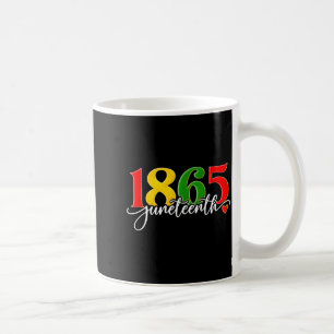 Juneteenth 1865 african american black history men coffee mug