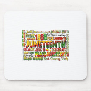 Juneteenth 1865 African American Freedom Black His Mouse Mat