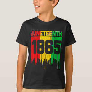 Juneteenth 1865 African Men Women Boy Girl Kid T-Shirt