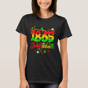Juneteenth 1865 Ancestors Melanin African Black Wo T-Shirt