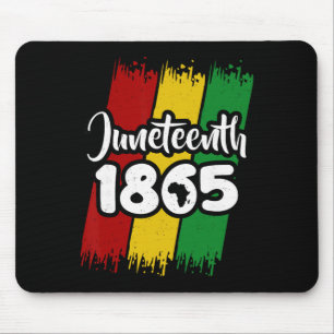 Juneteenth 1865 Black History African American Lib Mouse Mat