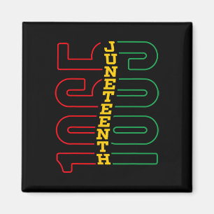 Juneteenth 1865 Black History Month African Americ Magnet