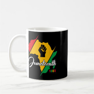 Juneteenth 1865 Black History Women Freedom Africa Coffee Mug