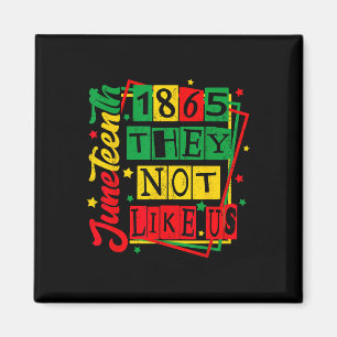 Juneteenth 1865 Black Pride History Blm Outfit Magnet
