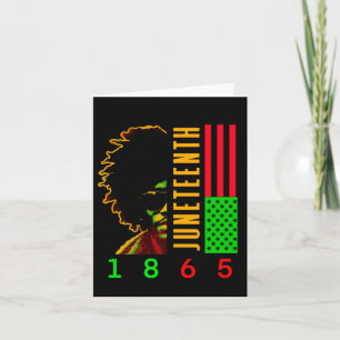 Juneteenth 1865 card