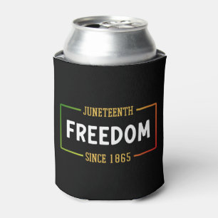 Juneteenth 1865 Celebrating Black Freedom Can Cooler