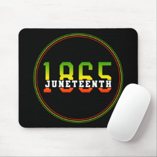 Juneteenth 1865 Celebrating Black Freedom Mouse Mat