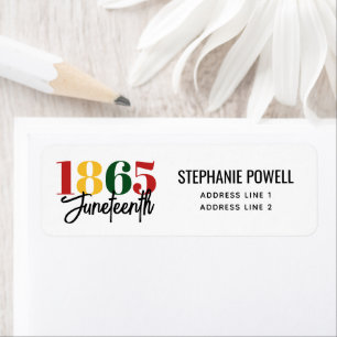 Juneteenth 1865 Freedom Black History Celebration