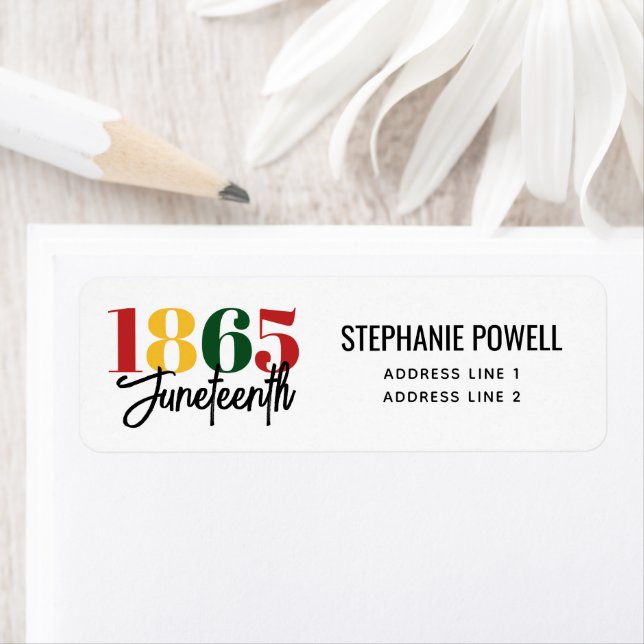 Juneteenth 1865 Freedom Black History Celebration (Insitu)