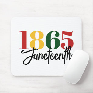Juneteenth 1865 Freedom Black History Celebration Mouse Mat
