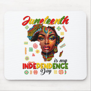 Juneteenth 1865 Is My Independence Day Black Afric Mouse Mat