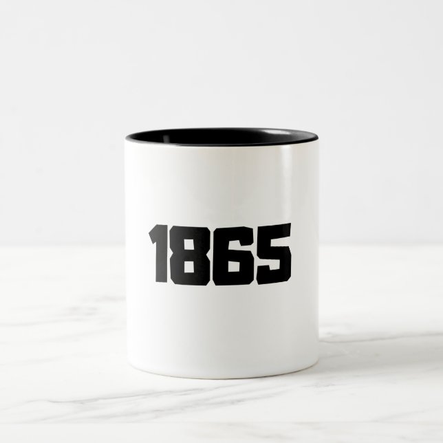Juneteenth 1865 Two-Tone coffee mug (Center)