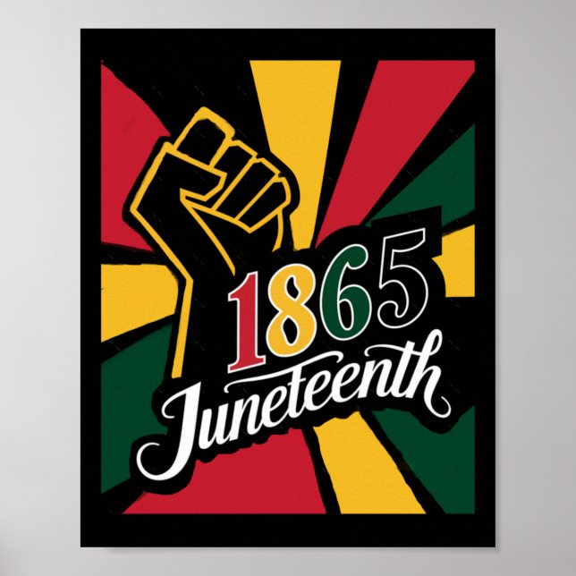 Juneteenth 1865 V5  Poster (Front)